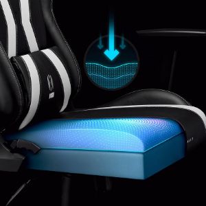 Obrazek Fotel Gamingowy Normal Diablo X-Horn 2.0 Czarny/Biały