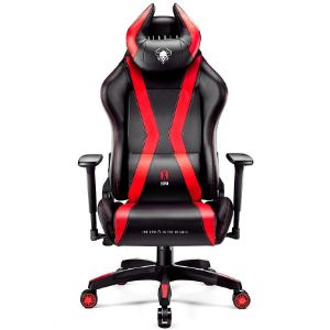 Obrazek Fotel Gamingowy Normal Diablo X-Horn 2.0 Czarny/Czerwony