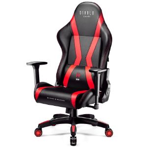 Obrazek Fotel Gamingowy Normal Diablo X-Horn 2.0 Czarny/Czerwony