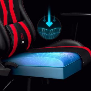 Obrazek Fotel Gamingowy Normal Diablo X-Horn 2.0 Czarny/Czerwony