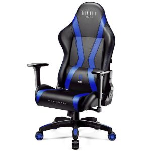 Obrazek Fotel Gamingowy Normal Diablo X-Horn 2.0 Czarny/Niebieski