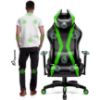 Obrazek Fotel Gamingowy Normal Diablo X-Horn 2.0 Czarny/Zielony