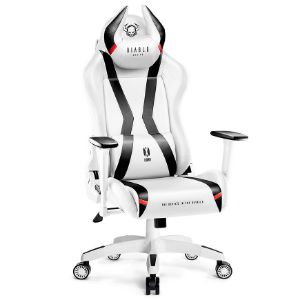 Obrazek Fotel Gamingowy Normal Diablo X-Horn 2.0 Biały/Czarny