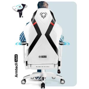 Obrazek Fotel Gamingowy Normal Diablo X-Horn 2.0 Biały/Czarny