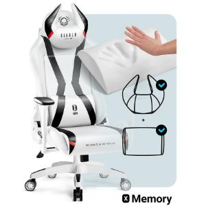 Obrazek Fotel Gamingowy Normal Diablo X-Horn 2.0 Biały/Czarny