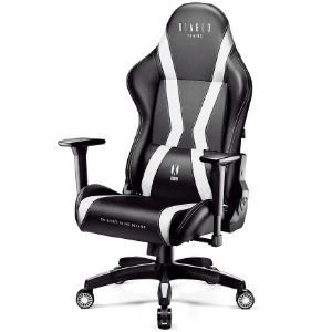 Obrazek Fotel Gamingowy King Diablo X-Horn 2.0 Czarny/Biały