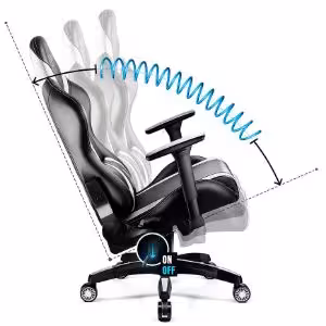 Obrazek Fotel Gamingowy King Diablo X-Horn 2.0 Czarny/Biały