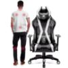 Obrazek Fotel Gamingowy King Diablo X-Horn 2.0 Czarny/Biały