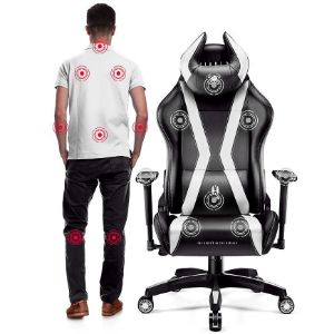 Obrazek Fotel Gamingowy King Diablo X-Horn 2.0 Czarny/Biały