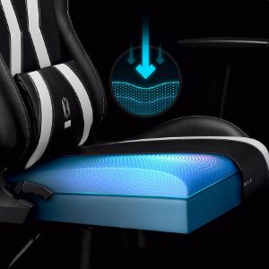 Obrazek Fotel Gamingowy King Diablo X-Horn 2.0 Czarny/Biały