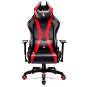 Obrazek Fotel Gamingowy King Diablo X-Horn 2.0 Czarny/Czerwony