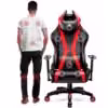 Obrazek Fotel Gamingowy King Diablo X-Horn 2.0 Czarny/Czerwony