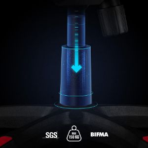 Obrazek Fotel Gamingowy King Diablo X-Horn 2.0 Czarny/Czerwony