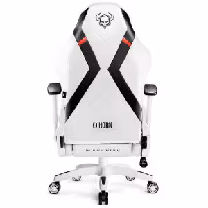 Obrazek Fotel Gamingowy King Diablo X-Horn 2.0 Biały/Czarny