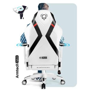 Obrazek Fotel Gamingowy King Diablo X-Horn 2.0 Biały/Czarny