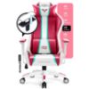 Obrazek Fotel Gamingowy Dziecięcy Diablo X-One 2.0 Candy Rose