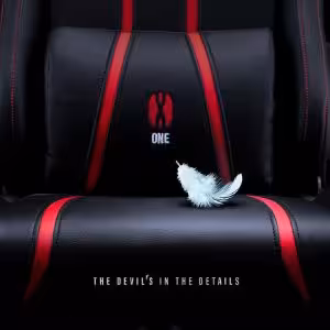 Obrazek Fotel Gamingowy Normal Diablo X-One 2.0 Czarny/Czerwony