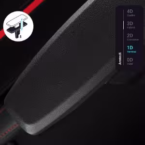 Obrazek Fotel Gamingowy Normal Diablo X-One 2.0 Czarny/Czerwony