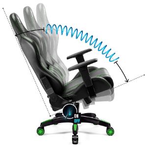 Obrazek Fotel Gamingowy Normal Diablo X-One 2.0 Czarny/Zielony