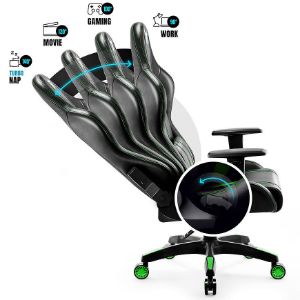 Obrazek Fotel Gamingowy Normal Diablo X-One 2.0 Czarny/Zielony