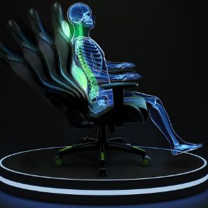 Obrazek Fotel Gamingowy Normal Diablo X-One 2.0 Czarny/Zielony