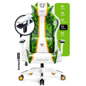 Obrazek Fotel Gamingowy Normal Diablo X-One 2.0 Biały/Zielony