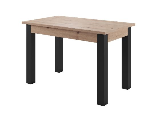 Obrazek Stół rozkładany Kurt dąb artisan/czarny