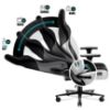 Obrazek Fotel Gamingowy Normal Diablo X-Player 2.0 Biały/Czarny