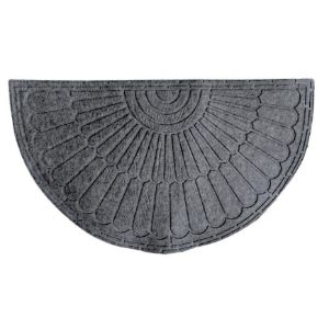 Obrazek Wycieraczka Melody KR-502 45x75 cm szary wachlarz