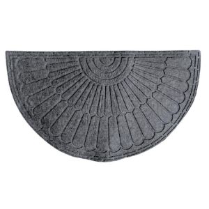 Obrazek Wycieraczka Melody KR-502 45x75 cm szary wachlarz