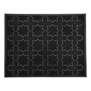 Obrazek Wycieraczka gumowa zewnętrzna Brezee K-305 55x41 cm wiatraczki