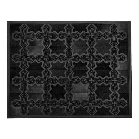 Obrazek Wycieraczka gumowa zewnętrzna Brezee K-305 55x41 cm wiatraczki