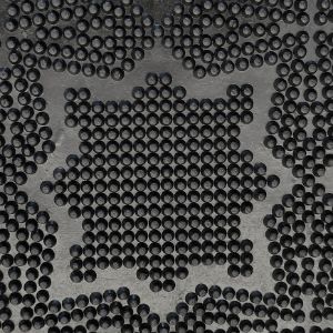 Obrazek Wycieraczka gumowa zewnętrzna Brezee K-305 55x41 cm wiatraczki