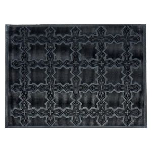 Obrazek Wycieraczka gumowa zewnętrzna Brezee K-305 55x41 cm wiatraczki