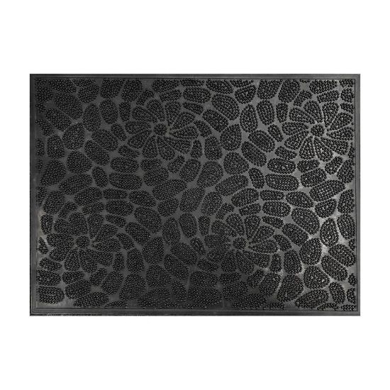 Obrazek Wycieraczka gumowa zewnętrzna Florid K-308 57x42 cm kwiat