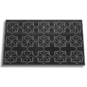 Obrazek Wycieraczka gumowa zewnętrzna Dora K-16 58x35 cm wiatraczki