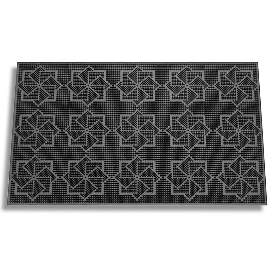 Obrazek Wycieraczka gumowa zewnętrzna Dora K-16 58x35 cm wiatraczki