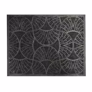 Obrazek Wycieraczka gumowa zewnętrzna Loris K-306 57x42 cm