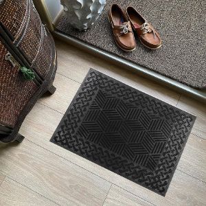 Obrazek Wycieraczka gumowa zewnętrzna Emma K-303 55x41 cm geometric