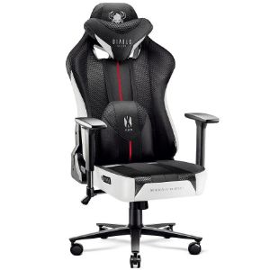 Obrazek Fotel Gamingowy King Diablo X-Player 2.0 Biały/Czarny