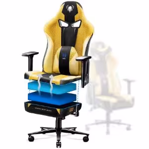 Obrazek Fotel Gamingowy King Diablo X-Player 2.0 Dark Sunflower