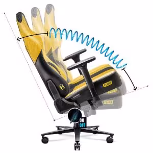 Obrazek Fotel Gamingowy King Diablo X-Player 2.0 Dark Sunflower