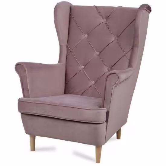 Obrazek Fotel Gobi różowy