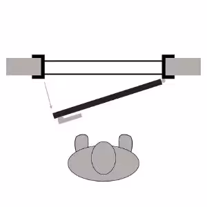 Obrazek Drzwi wewnętrzne Norma Decor 1 80P Dąb Europejski KL