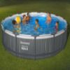 Obrazek Basen stelażowy okrągły 4.57x1.07m+Led 561GD