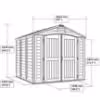 Obrazek Domek ogrodowy Dura Plus 8x8