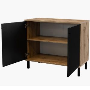 Obrazek Komoda London D2 dąb wotan/czarny