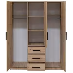 Obrazek Szafa Kos D3 dąb artisan/lustro