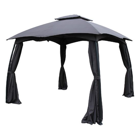 Obrazek Pawilon ogrodowy 3x3 m grafitowy