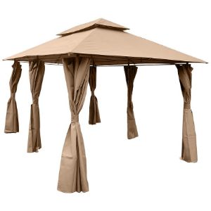 Obrazek Pawilon ogrodowy 3x4x2,75 m brązowy